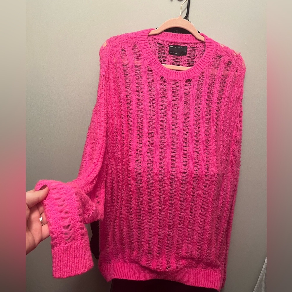 ASOS men’s pink sweater 2XL